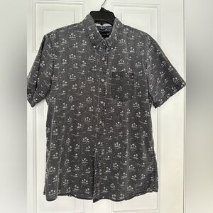 Ocean Current Shortsleeved Button Down Shirt